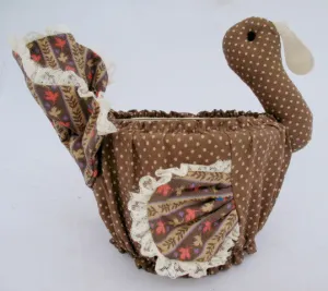 3pcs NEW AVON THANKSGIVING DAY TURKEY Bamboo BASKET CONTAINERS Holiday Season Home Decors Decorations