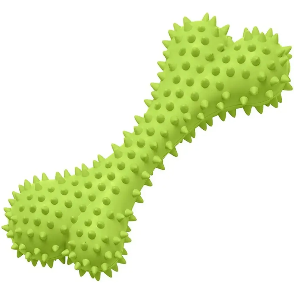 Bite-resistant Teeth Cleaning Bouncy Floatable Dog Bone for Medium Large Dogs
