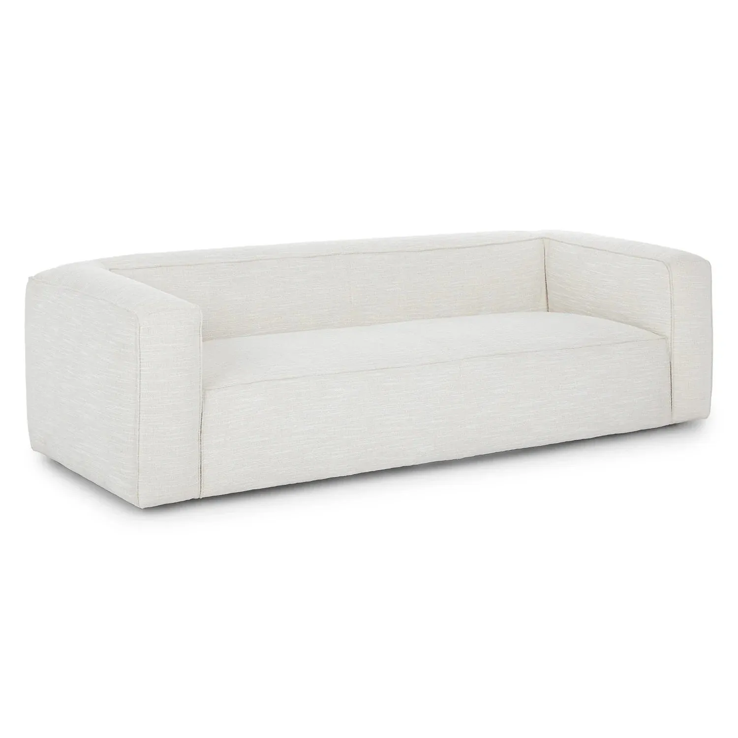 Cigar 92" Leather Sofa Rawhide Tan by Couch.com