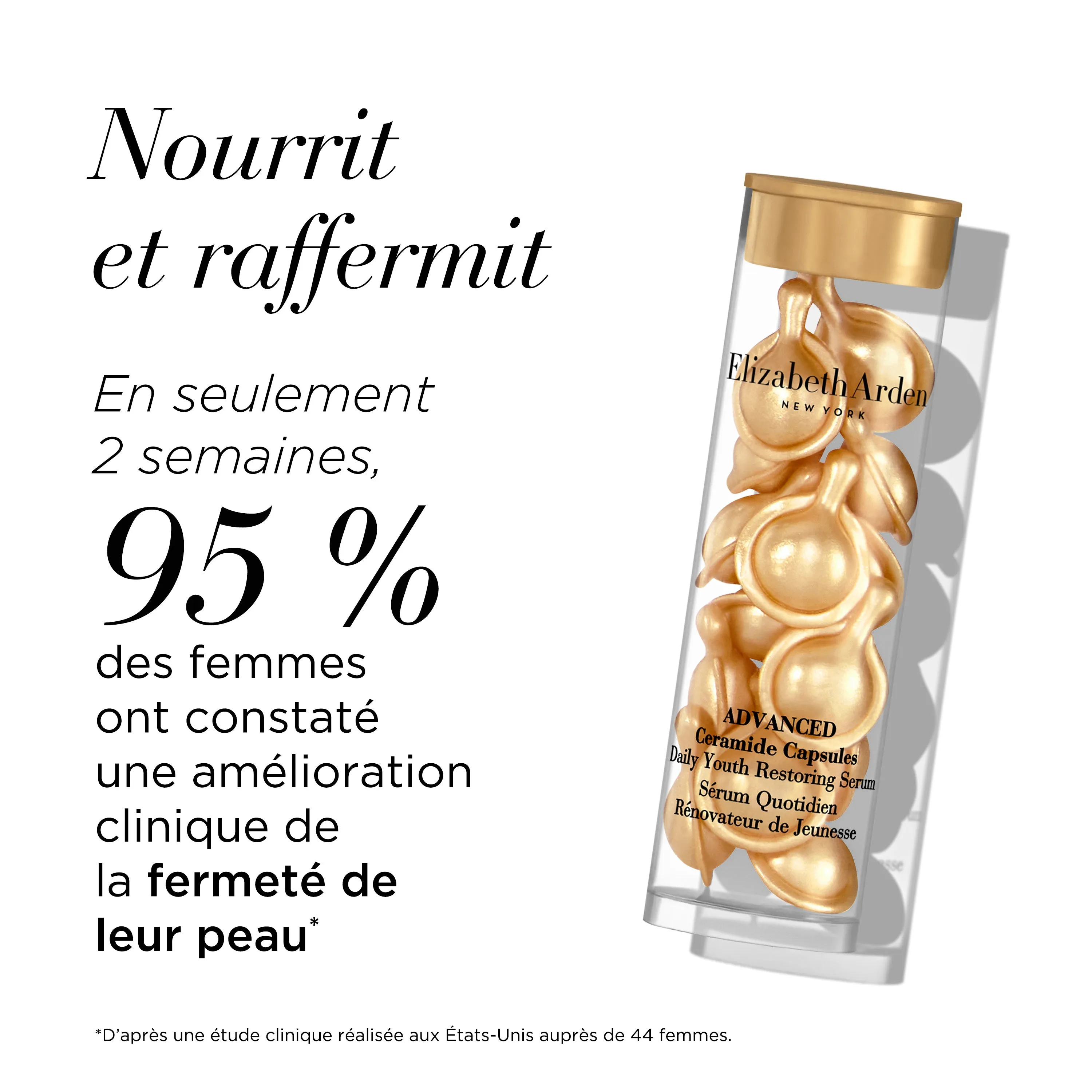 Coffret Ceramide Restauration De Jeunesse, Crème Liftante et Raffermissante, Sérum, Anti-âge