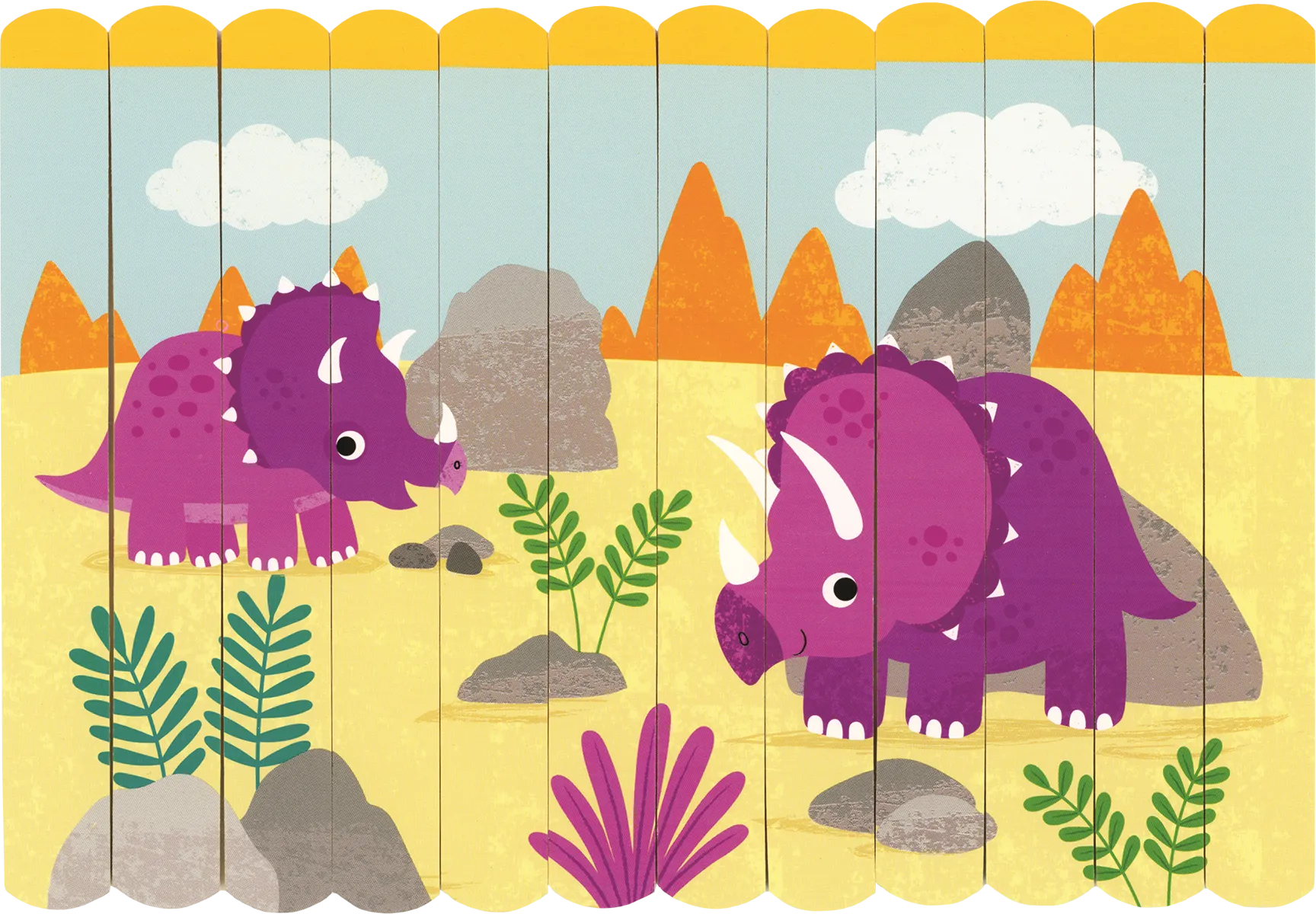 EDC Publishing - Puzzle Sticks, Dinosaurs