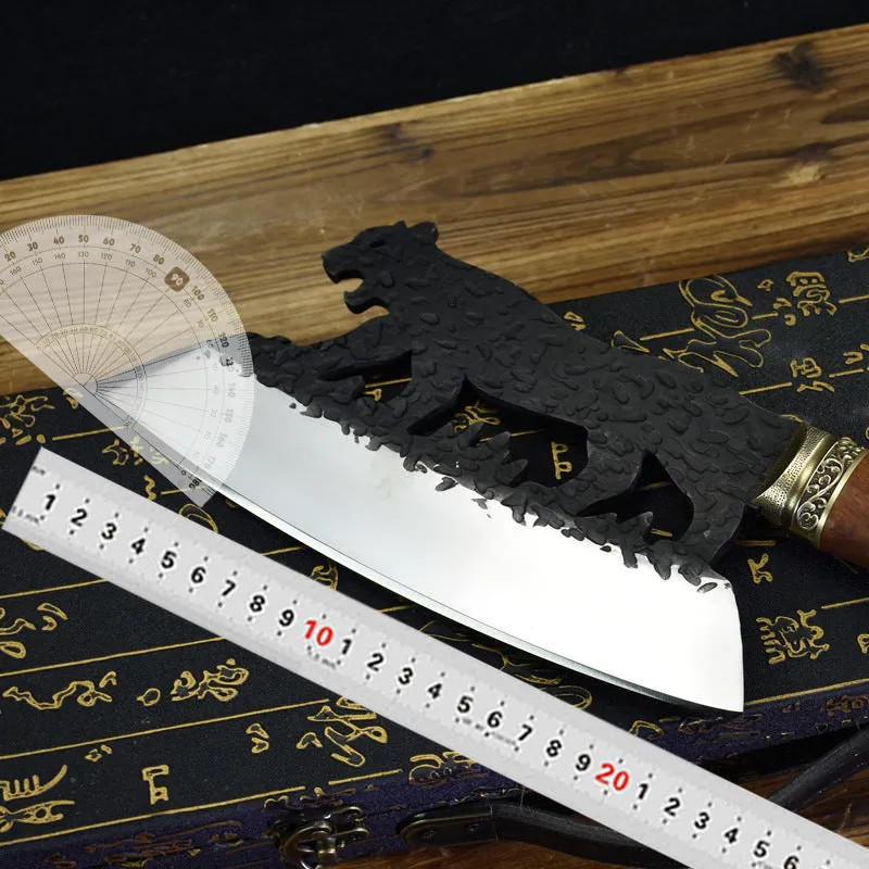 Forged Brass Meat Cleaver