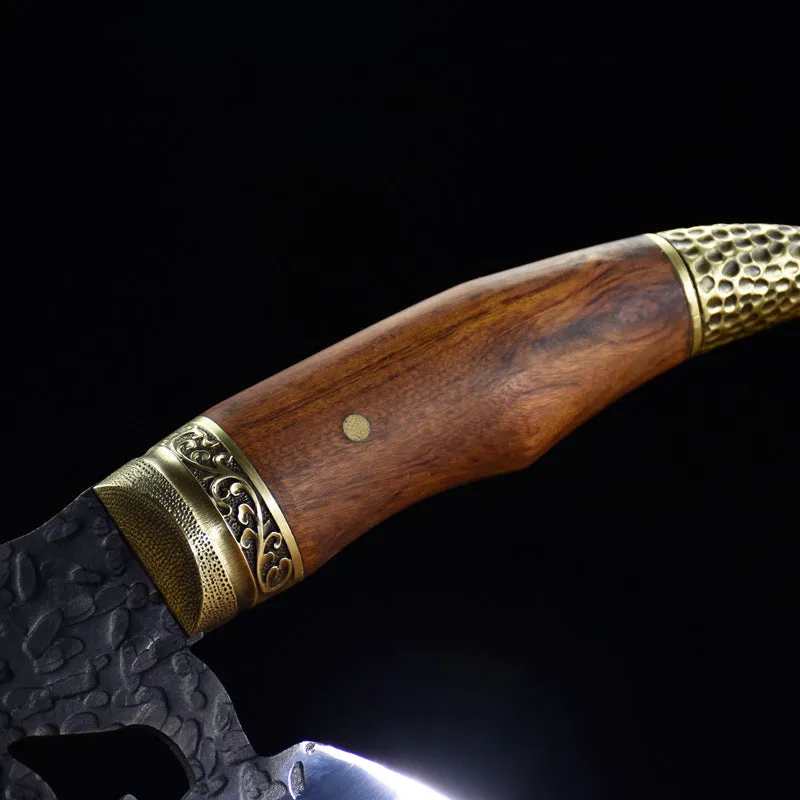 Forged Brass Meat Cleaver