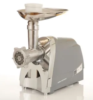 PRO MEAT GRINDER, 120V/575 W, 4 S/S DISCS & SAUSAGE FILLER